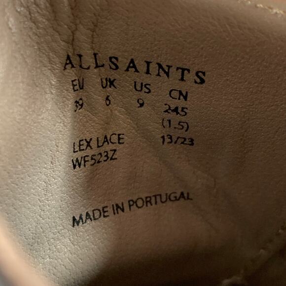 Size 9 Lex Black White Color Block Spectator Derby Pointed Toe Lace-Up Shoes - Picture 9 of 9